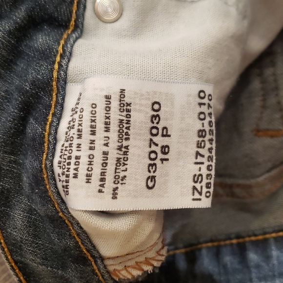 Boho Upcycled Denim Jean Skirt - Picture 5 of 5